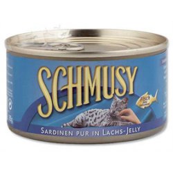 Konzerva Schmusy sardinky - 185g