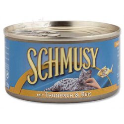 Konzerva Schmusy tuňák + rýže - 185g