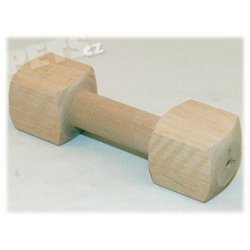 Hračka činka dřevěná 20 cm - 1ks