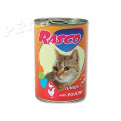 Konzerva Rasco Kitten drůbež - 400g