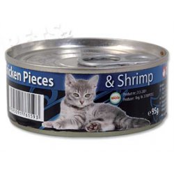 ONTARIO Junior Chicken Pieces + Shrimp - 95g