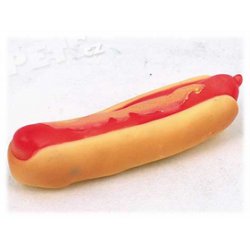Hračka hotdog vinylový 13 cm - 1ks