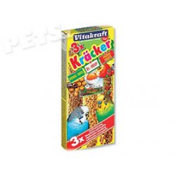 Kracker Sittich Honey + Egg + Fruit Vitakraft - 3ks