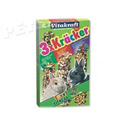 Kracker Rabbit Vegetables + Nuss + Fruit Vitakraft - 3ks