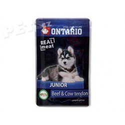 ONTARIO kapsička Junior Beef - 80g