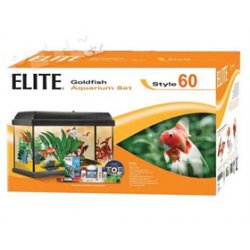 Aquarium set Elite Goldfish S50 černé -