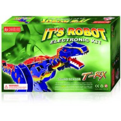 3D puzzle - T-Rex- It's robot-ELEKTRONIC