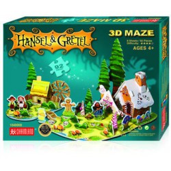 3D prostorové puzzle Perníková chaloupka