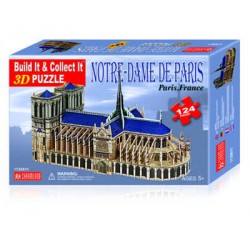 3D prostorové puzzle - Notre-Dame Paříž