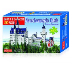 3D prostorové puzzle - Neuschwanstein