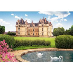 Puzzle 1000 dílků Le Lude Castle Francie