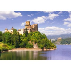 Puzzle 1000 dílků Dunajec Castle Polsko