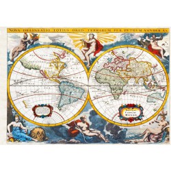 Puzzle 2000 Kopie "Mapa světa"  (Kopie " Mapa světa" počát)
