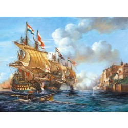 Puzzle 2000 Kopie Battle of Porto Bello (Kopie "Battle of Port)