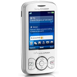 Sony Ericsson W100 Spiro Contrast Black