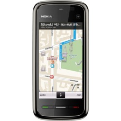 Nokia 5230 Black Chrome NAVI + držák + 2GB karta