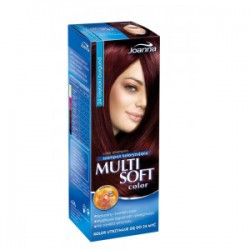 Multi Soft Col.-Výrazné bordó-bar.šampon