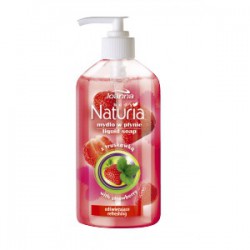 Naturia - Tek. mýdlo jahoda 300ml