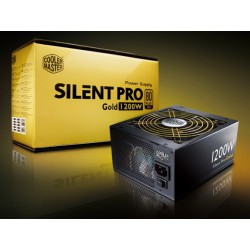 zdroj CoolerMaster Silent Pro Gold Active 1200W Modular PFC v2.3, 13,5cm fan