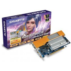 Gigabyte Geforce 8400GS TC PCIE, 512MB 64bit. DDR2,DVI,HDMI, D-SUB - grafická karta