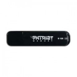 8GB PATRIOT X-PORTER HI-SPEED 60X USB DRIVE BLACK - USB flashdisk