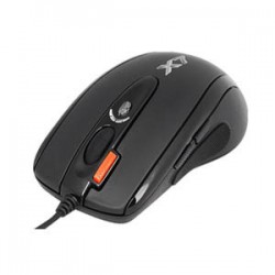 myš A4tech X-710BK, OSCAR Game Optical mouse, 2000DPI, černá, USB - herní myš