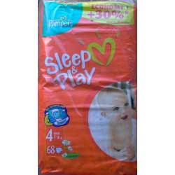 Pampers Sleep and Play 4 MAXI 68ks