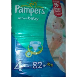 Pampers Active Baby 4 Maxi 82ks