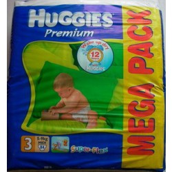 Huggies Premium Superflex 3 MIDI 84ks