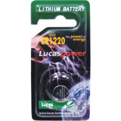Lucas CR1220 - lithiová baterie 3V