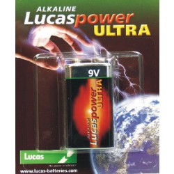 Lucas 6LR61 - alkalická baterie 9V