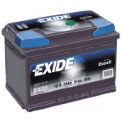 Exide Excell EB456 12V  45Ah