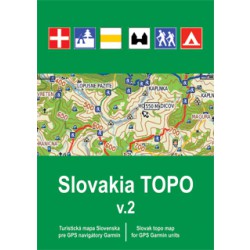 Garmin mapa TOPO Slovakia v.2
