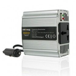 Měnič napětí 12V/220V Whitenergy 150W +USB