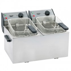 Fritéza elektrická ROLLER GRILL / 2x5,0 l / 2x3,2 kW