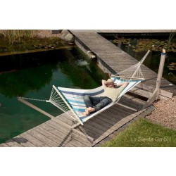 Houpací síť Caribeña Single Rod Hammock, blue