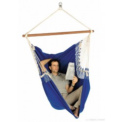 Závěsné houpací křeslo Cariňo hammock chair C185, blue