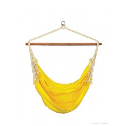 Závěsné houpací křeslo Cariňo hammock chair C160, yellow