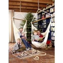 Závěsné houpací křeslo Cariňo hammock chair C160, ecru