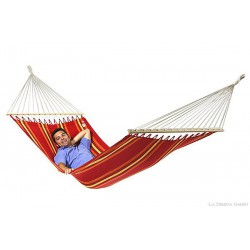 Houpací síť Currambera rod hammock R110, red