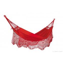 Houpací síť Decorativa hammock H160, red