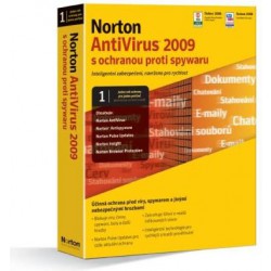 Norton Antivirus 2009 CZ/1rok