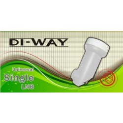 LNB Diway 0,1dB singl HD