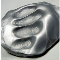 Inteligentní plastelína - Zářívá stříbrná