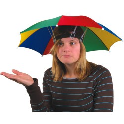 Deštník jen na hlavu