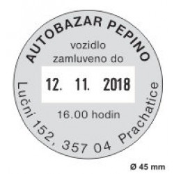 polymer pro Printer R40 Dater (průměr 40 mm)