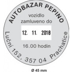 polymer pro Printer R45 Dater (průměr 45 mm)