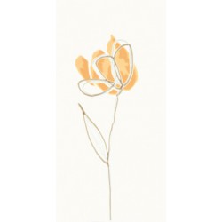 RAKO Inzerto Tulip, květ, oranžová  - 19,8x39,8 cm WITMB09 (4ks/bal.)