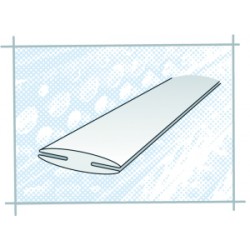 Spojka soklových profilů PVC, délka 30mm (Spojka soklových)