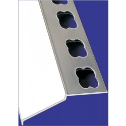 AOP 32 mm - Balkónový profil z taženého přírodního hliníku (Balkónový profil z taženého hliníku k ukončení dlažeb u balk)
